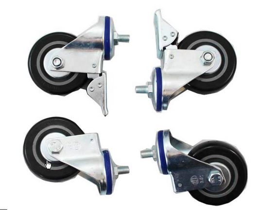 BJ-CL24 - Non-Locking Swivel Casters