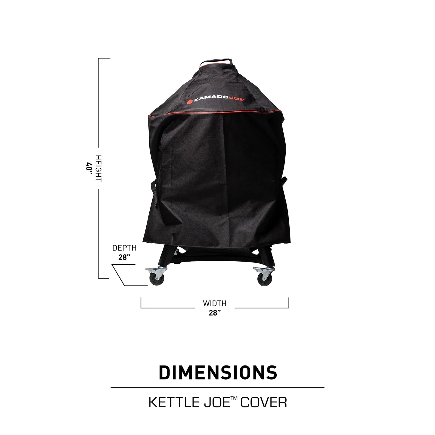 Universal 22-inch Kettle Charcoal Grill Cover
