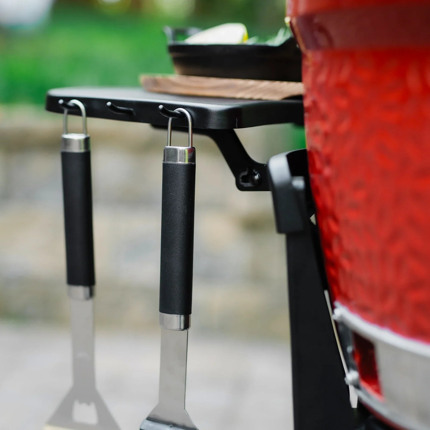 Joe Jr® plus Cover and Cart with Side Shelves Bundle