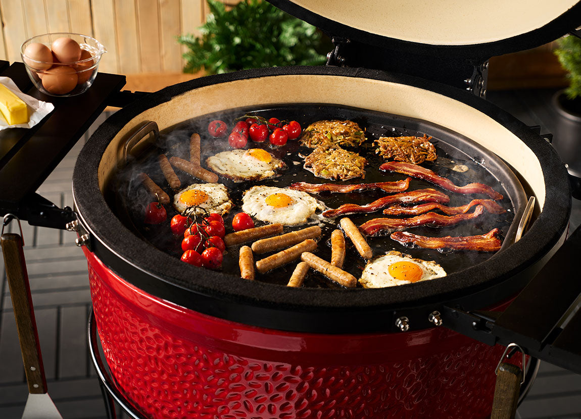 Half Moon Cast Iron Reversible Griddle